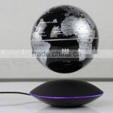 Magnetic Floating Levitation Globe Unique Maglev Globe Silver Color thumbnail-6