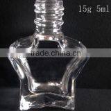 Small 5ml Star Shaped Glass Bottle for Nail Polish, Nail Polish Glass Bottle Wholesale thumbnail-1