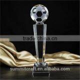 High Quality Fantasy Football Soccer Clear Crystal Trophies thumbnail-3