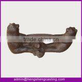 Antique Cast Iron Decoration Shoes Scraper thumbnail-1