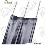 Fentech Widely Used 3 Rail and 4 Rail Black Plastic Fence Farm Fencing thumbnail-2