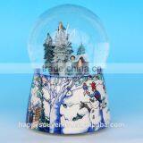 Ceramic Christmas Snow Globe for Wholesale thumbnail-2