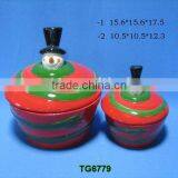 Santa Cookie Jar thumbnail-1