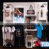 Wood Wall Flooring Stand for Clothing Shop thumbnail-2