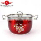 OEM Stainless Steel Stock Pot/soup Pot/ High Pot With Decal thumbnail-2