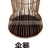 Morden Design Hotel Floor Standing Metal Wire Umbrella Display Stand thumbnail-3