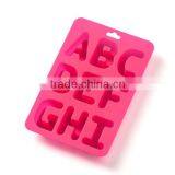 Fancy Silicone Ice Cube Tray With Alphabet Letter A to I Shaped thumbnail-2