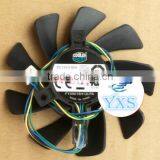 HD7950 HD6790 Dc12v 0.6a 4wires FY09015H12LPA for Video Card Fan thumbnail-1