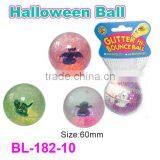Plastic Bouncing Glitter Halloween Balls thumbnail-2