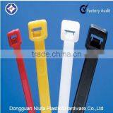 Red Flexible Cable Ties/customized Zip Clips/self-locking thumbnail-1