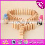 2017 New Design Funny Kids Play Wooden Dominoes Toys for Sale W15A075 thumbnail-1