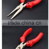 2016 Animal Handle Function Long Nose Plier,Mini Plate Diagonal Cutting Pliers ,Carbon Steel Plier Black thumbnail-2