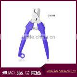 Hot sale pet dog nail clippers, good quality dog scissors, pet shop dog cat(cwj09)