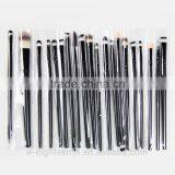 20 Pcs Pro Makeup Set Powder Foundation Eyeshadow Eyeliner Lip Cosmetic Brushes thumbnail-2