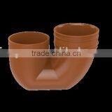 Factory Price Manufacturer Good Quality PVC Fitting UPVC Rubber Joint Plastic Fitting for Drainage GB U Trap thumbnail-1