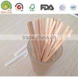 Food Safty Glass Stick Birch Wood Milk Stirrer thumbnail-2