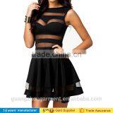 2016 Women Mesh Bodycon Party Mini Dress Ladies First Night Sexy Dresses Bandage Dress thumbnail-4