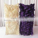 Luxury 3D Ruffled Taffeta Chiavari Chair Cover 2 Style For Choice 50PCS A Lot With Free Shipping thumbnail-1