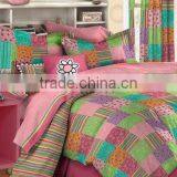 4 Pieces Cotton Printing Bed Set thumbnail-1