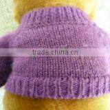 Knitted Sweater BEAN BAG Plush Bear Toy Hugfun Teddy Bear Plush Corduroy Paws Holiday Knit Sweater thumbnail-4