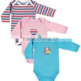 Printed Bird Autumn Wear Long Sleeve Custom Infant Organic Cotton Wholesale Newborn Baby Clothes 2015 thumbnail-2