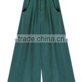 EY0542P New Design Fashion Loose Women Dress Pants Made in China thumbnail-3