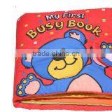Hold Pillow 2014 Cartoon Story Book Plush & Soft Baby Education Cloth Book thumbnail-1