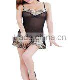 Sexy Women Nightdress Babydoll Lingerie Underwear Sleepwear Leopard Design thumbnail-3