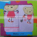 Embroidery Baby Bedding Set/3pcs Baby Bedding Set Crib Bedding Set/cotton Bedding Set thumbnail-1