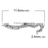Wholesale Dragon Antique Silver Zinc Based Alloy Bookmark thumbnail-3