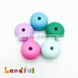 23mm Baby Bracelet Beads Baby Jewelry Accessories Soft Silicone Beads thumbnail-1