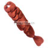 2016 Best Selling 165g Synthetic Ultra Braid Hair Crochet Braid With Human Hair Extenxion Jumbo Braid Hair thumbnail-4