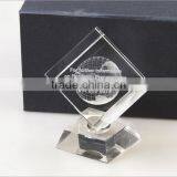 Logo Customized Personalized Crystal Glass Pictures Graduation Souvenir thumbnail-2