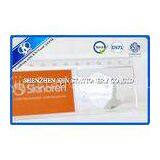 30cm Transparent Plastic Metric Scale Ruler With Magnifier for Promotion