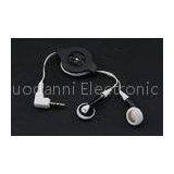 1.2m Length Stereo Retractable Earphone With Low Distortion Rate thumbnail-1