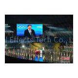 Outdoor Full Color Clear LEDDisplay Rental , Commercial Flexible LED Video Display