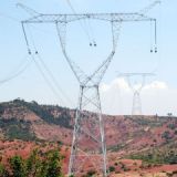 power transmission line steel tower