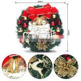 36CM Christmas Large Wreath Door Wall Ornament Garland Decoration thumbnail-2
