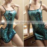 Sexy Women Sequin Evening Dress,sequin Gold Dress thumbnail-6