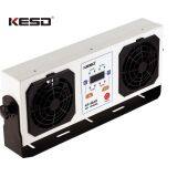 Good Quality Industrial Anti Static Desk Top Ionizing Air Blower KF-40AH Double-head Self Cleaning Type thumbnail-3