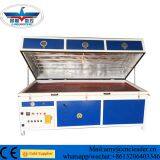 Semi auto  PVC film vacuum heat membrane  press machine for wood cabinet