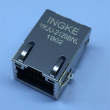 Ingke YKJU-2129BNL 100% Cross 7498011122AR 1 Port 100 BASE-T SMT Tab Up RJ45 Magnetic Modular Jacks thumbnail-2