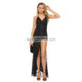 LAITE D2140 Sleeveless Women Sexy Sequin Dress Ladies Club Party Dress Christmas Dress for Women thumbnail-3