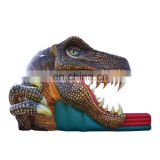 Giant Children's Inflatable Dinosaur Animal Slide Castle Playground Bouncer Inflatable Dry Bouncy Slides for Kids