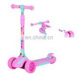 Kids Scooter Rubber Handle Pink Wholesale Kick Scooter for Kids/Foldable Kick Scooters Foot Scooters/kick Scooters With Light thumbnail-1