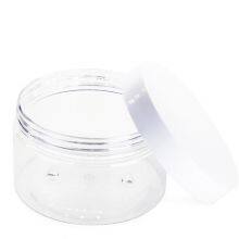 High Quality 200g Clear PET Cosmetic Cream Jar, Sleeping Mask Container thumbnail-4