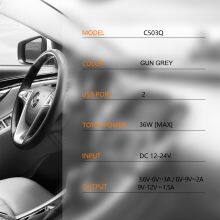 LDNIO 2QC3.0USB,36W Fast Carcharger thumbnail-4