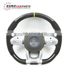 2021 G Class W463 W463A G63 G500 G350 Carbon Fiber Steering Wheel for S Class W222 E Class W213 S63 E63 Carbon Steering Wheel thumbnail-5