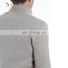 Jacket Style Thick Knitted Cashmere Sweater Cardigan for Men thumbnail-3