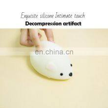 Mouse Silicone Night Light USB Charging Stepless Dimming Sleeping Light Kids Baby Led Night Light thumbnail-5